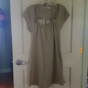 Free people moss cover dress with open back size M